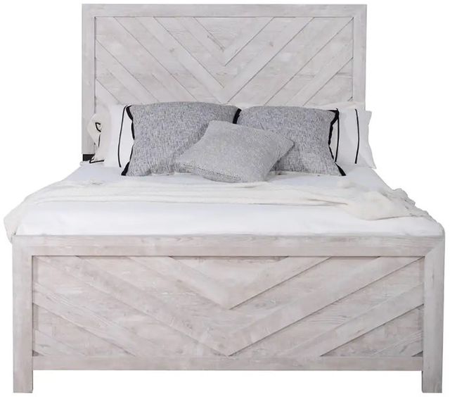 New Classic® Home Furnishings Biscayne Driftwood Twin Panel Bed-2