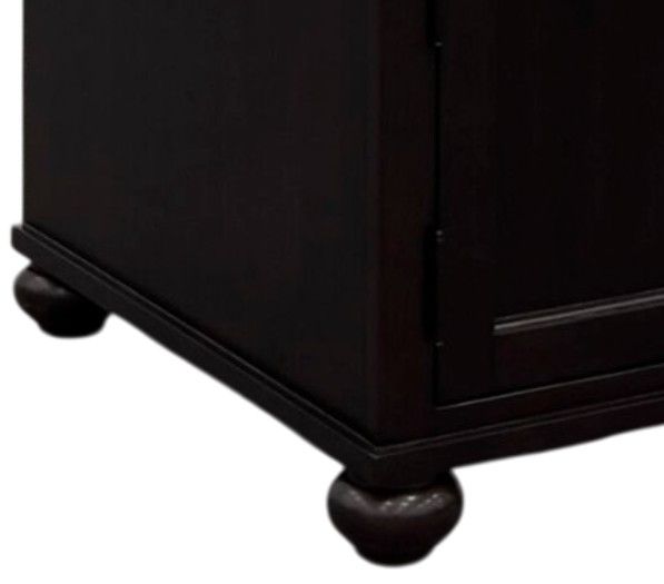 Elements International Wagner Cherry Chairside Table-1