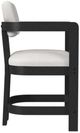 Elements International Portland Black/White Counter Stool-4
