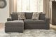 Signature Design by Ashley® Rosston 2-Piece Espresso Sectional Sofa Chaise-1