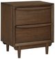 Homelegance® Astrid Walnut Nightstand-0