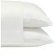 Cariloha Classic 2-Piece Bamboo Viscose White Standard Pillow Case Set-0