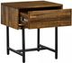 Armen Living Cusco Rustic Acacia Nightstand-1