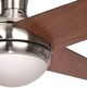 YHD Taysom Dark Wood/Nickel 52'' Indoor Ceiling Fan-4
