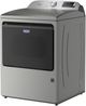 Maytag® 7.4 Cu. Ft. Classic Silver Smart Front Load Gas Dryer with Extra Power-3