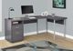 Monarch Specialties Inc. Grey 80" L Shaped Computer Desk-1