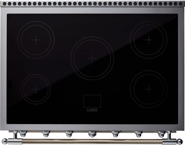 La Cornue CornuFé 90 Albertine 36" Provence Blue Induction Range-1