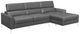 Mazin Furniture Ashland 2-Piece Dark Gray Right-Arm Facing Sofa Sectional and Chaise-0