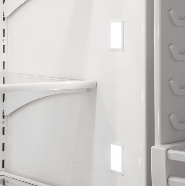 Viking® 5 Series 36 in. 20.4 Cu. Ft. Damascus Gray Built In Counter Depth Right Hinge Bottom Freezer Refrigerator-3