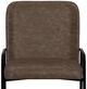 International Furniture Direct Seating Blacksmithing Matte Black/Brown 30" Bar Stool-4