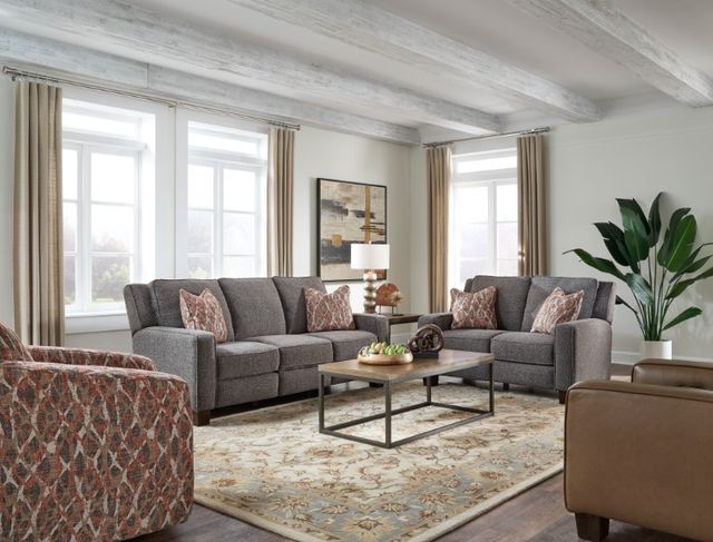 Southern Motion™ Customizable Primrose Hill Power Reclining Sofa with Headrest and Pillows-1