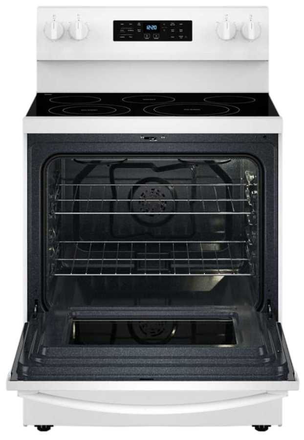 Whirlpool® 30" White Freestanding Electric Range -1