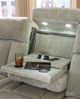 Signature Design by Ashley® Stately Check Sisal Power Reclining Sofa with Adjustable Headrest-4