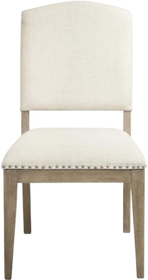 Riverside Furniture Myra Beige/Natural Upholstered Dining Side Chair-2