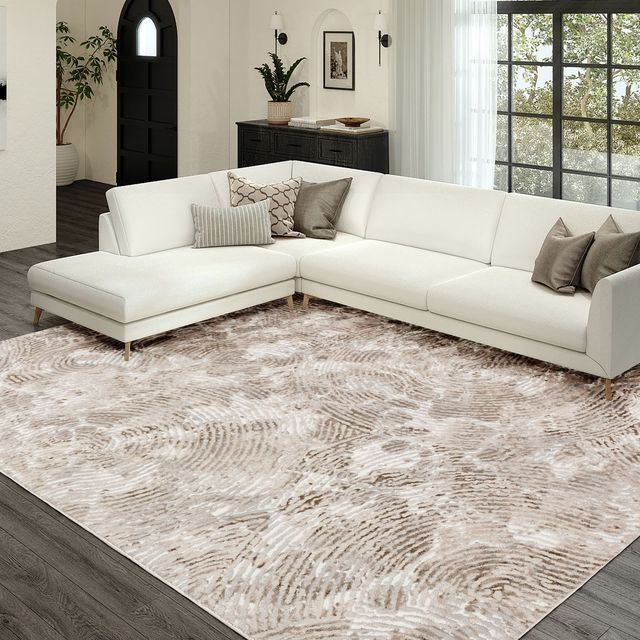 Dalyn™ Rug Company Rhodes Taupe 5'x8' Style 4 Area Rug-4