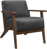 Dark Gray-Dark Walnut