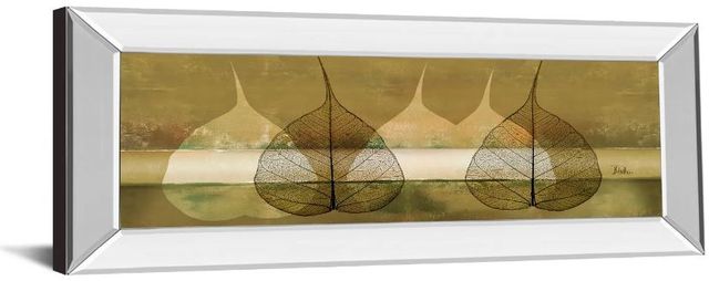 Classy Art Less Is More III by Patricia Pinto Mirror Framed Wall Art-1