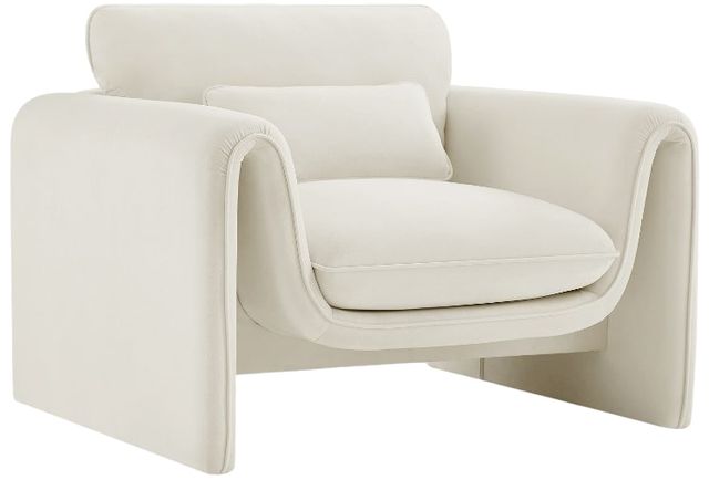 Meridian Furniture Sloan Cream Chair-0