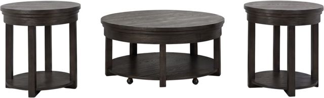 Liberty Furniture Weston 3-Piece Peppercorn Occasional Table Set-0