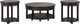 Liberty Furniture Weston 3-Piece Peppercorn Occasional Table Set-0