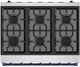 Thor Kitchen® Gordon Ramsay 36" Stainless Steel/Blue Freestanding Pro Style Gas Range-5