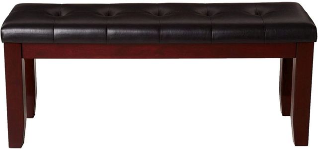 Crown Mark Bardstown Black/Espresso Dining Bench-2