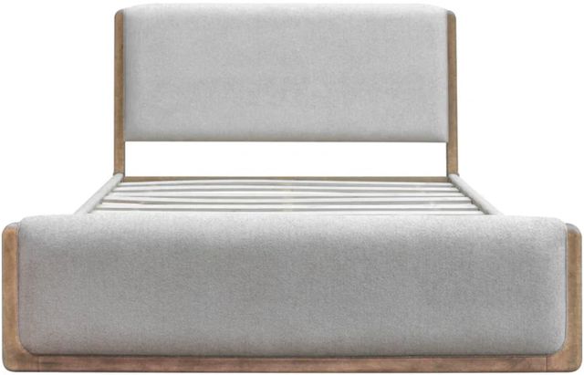 Modus Furniture Hollis Cabin Glow/Sweater California King Upholstered Panel Bed-2