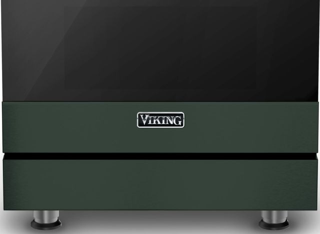 Viking® 3 Series 30" Blackforest Green Freestanding Electric Range-2