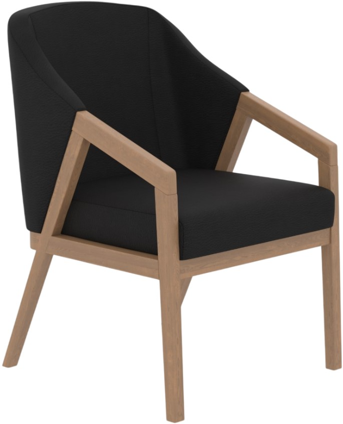 Canadel Customizable 5197 Modern Dining Upholstered Side Chair
