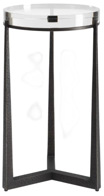 Uttermost® Midas Dark Bronze Round Accent Table-4