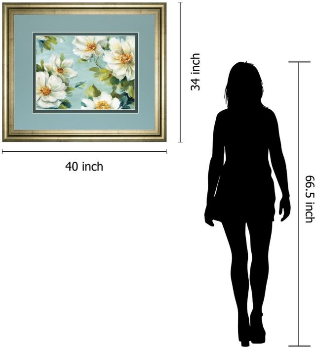 Classy Living Lisa Audit Reflections I Crop 40"W Wall Art-2