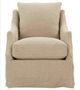 Rowe® Customizable Kori Slipcovered Swivel Chair-1