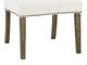 Forty West Savannah White Cotton Boll Dining Side Chair-1