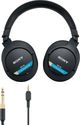 Sony® Professional Black Reference Closed Monitor Over-Ear Headphone-2