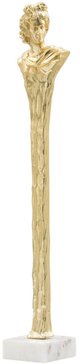 A & B Home Gold Small Roman Statue-0