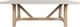 Jofran Inc. Sierrafina Almond Trestle Dining Table-2