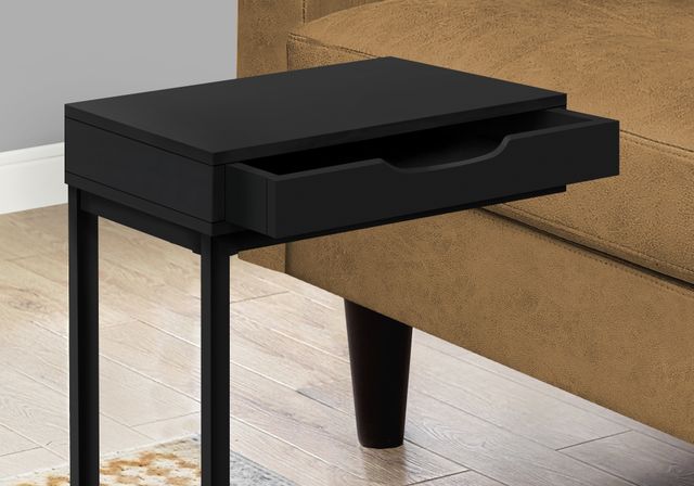 Monarch Specialties Inc. Black Drawer Accent Table -2