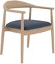 Canadel Downtown 5191 Caramel Washed Upholstered Dining Arm Chair-0