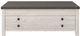 Signature Design by Ashley® Dorrinson Gray Lift Top Coffee Table with Antique White Base-1