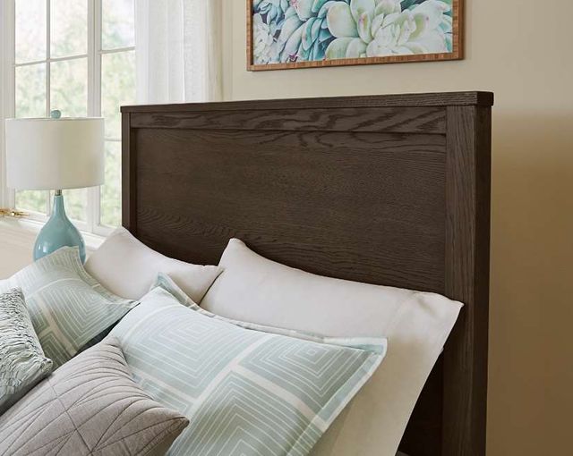 Vaughan-Bassett Fundamentals Java Queen Panel Bed-3