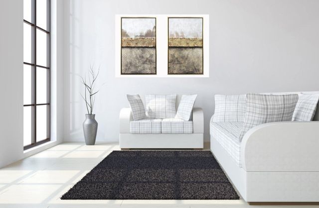 Classy Living 2-Piece Opulent Earth Abstract Duo Wall Art Set-1