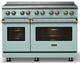 Viking® 5 Series 48" Splash Pro Style Induction Range with Brushed Brass Trim-4