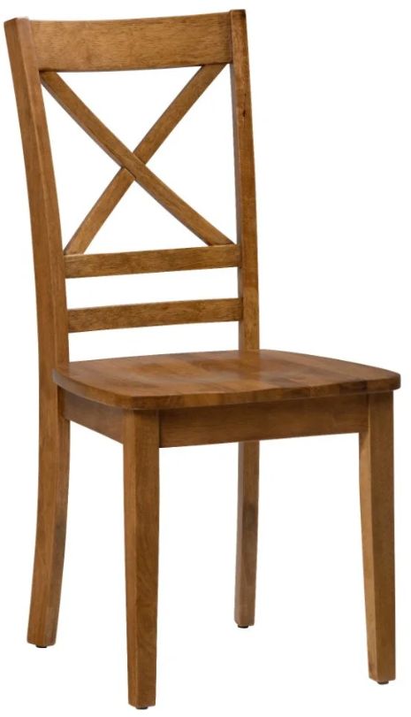Jofran Inc. Simplicity 3-Piece Honey Dining Table Set -2