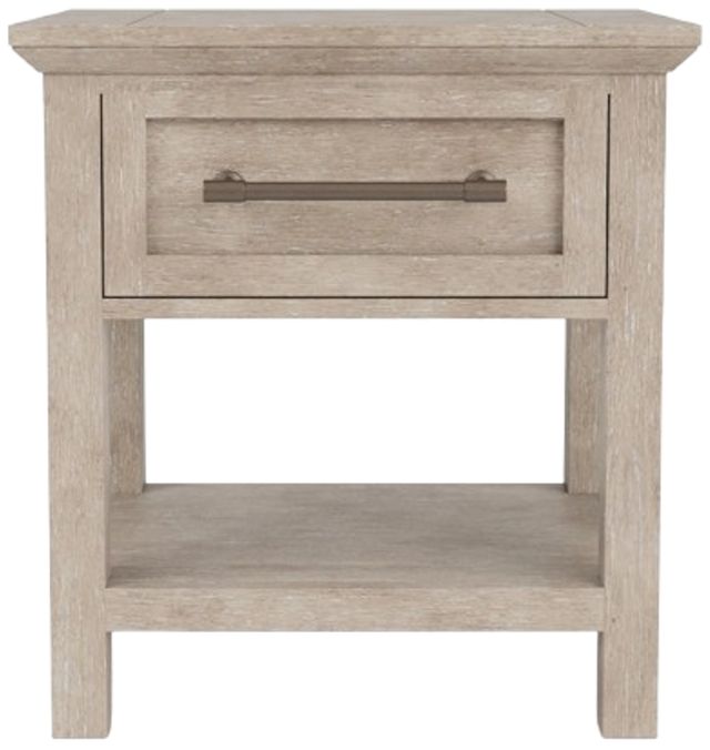 Riverside Furniture Bennett Frosted Gray Nightstand-2