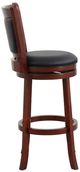 Mazin Furniture Shapel Swivel Pub Side Dining Chair-3