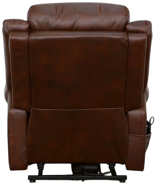 Flexsteel® Oscar Pumpernickel Power Lift Recliner with Right-Hand Control and Power Headrest-3