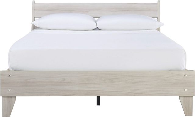 Signature Design by Ashley® Socalle Natural Queen Panel Platform Bed-2