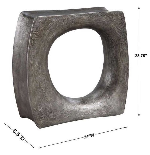 Uttermost® Valira Silver Side Table-2