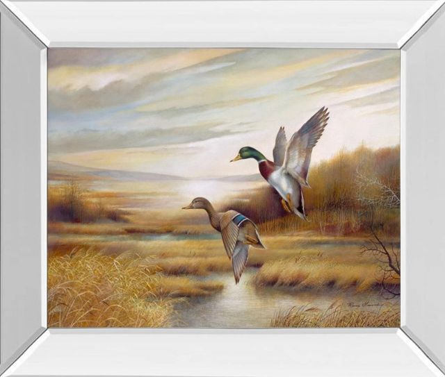 Classy Art Mallards Wall Art-0