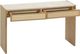 TOV Furniture Paige Natural 2-Drawer Console Desk-4